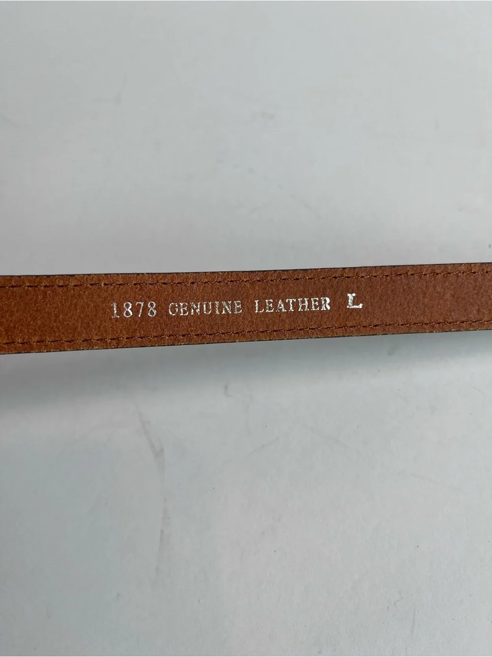 Green Leather Skinny Belt Boho Southwestern